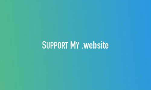 Support My Website